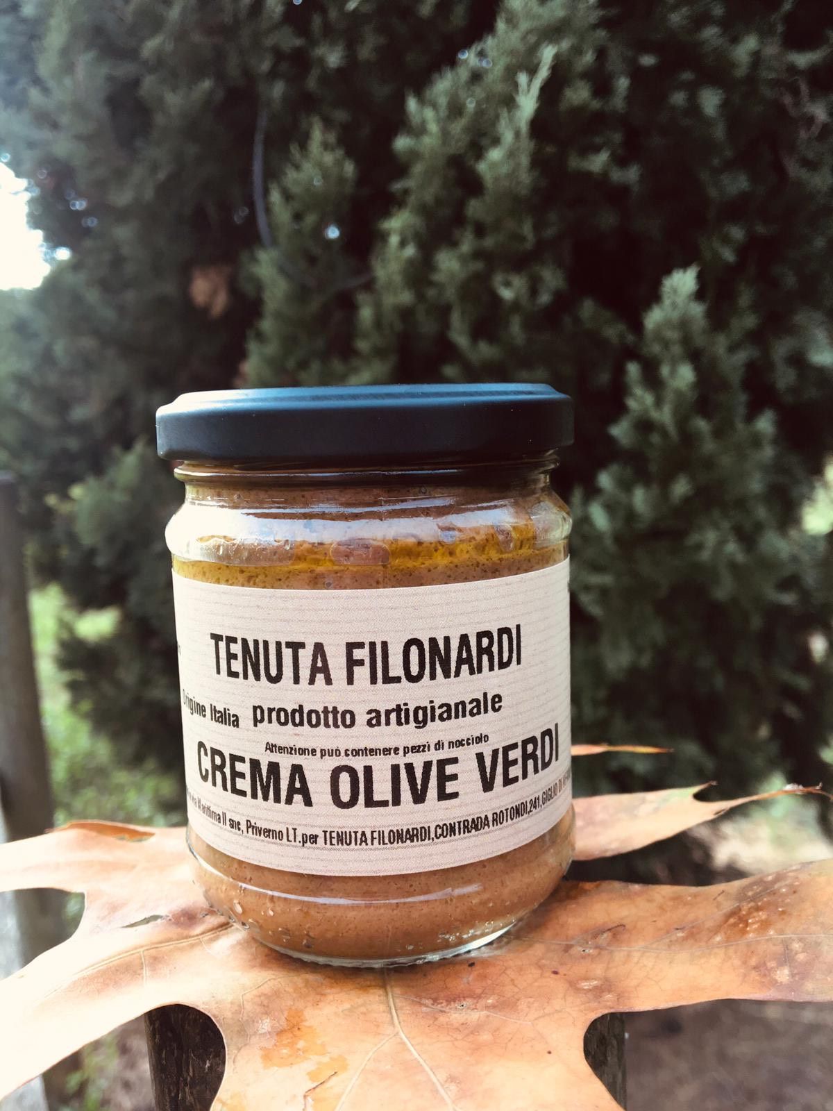 Crema olive verdi